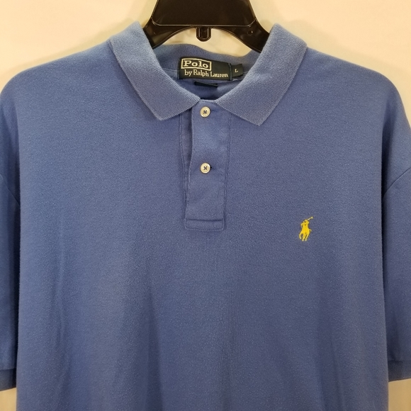 Polo Ralph Lauren Royal Blue Polo Shirt Large - Picture 1 of 15